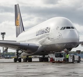 Το βίντεο με καρέ καρέ την πρώτη πτήση της Lufthansa προς Αθήνα μετά το lockdown - Η κενή ενδιάμεση θέση το πρόβλημα (βίντεο)