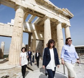 Από σήμερα η Κατερίνα Σακελλαροπούλου έχει instagram: Η πρώτη φωτογραφία της Προέδρου μας από την Ακρόπολη