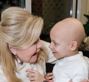 Η Μαριάννα Βαρδινογιάννη αποχαιρετά με λόγια που ραγίζουν καρδιές τον μικρό Χρήστο - Έφυγε στα 8, πάλεψε 5 χρόνια τον καρκίνο (Φωτό) 