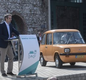 Κυρ.Μητσοτάκης: 100 εκατ. ευρώ στην αγορά  αυτοκινήτων νέου τύπου - 1 στα 3 ηλεκτροκίνητο ως το 2030 (φωτό)