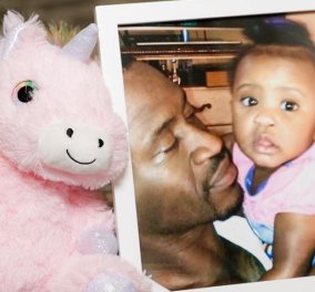 «Χρόνια πολλά στον παράδεισο μπαμπάκα μου»: Η 6χρονη κόρη του αδικοχαμένου "μαύρου γίγαντα" Gianna Floyd, εύχεται & προκαλεί παγκόσμια συγκίνηση (φωτό)