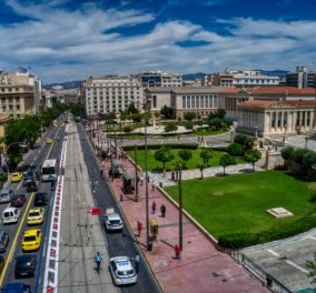 Μεγάλος Περίπατος Αθήνας: Πρεμιέρα με βόλτα στη νέα λεωφόρο Βασ. Όλγας – Ξεκίνησαν οι εργασίες στην Πανεπιστημίου