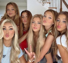 Το απίστευτο γονίδιο! Η Αμερικανίδα Miss Georgia & οι 5 αδελφές της - 6 καλλονές Barbie που έγιναν influencers (φωτό)