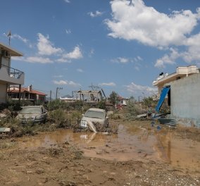 Εύβοια - Πλημμύρες: Με τη σορό που ταυτοποιήθηκε στον Κάλαμο, οι νεκροί ανέρχονται στους 8 (βίντεο)
