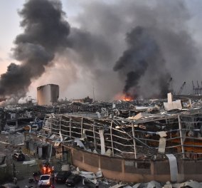 Παγκόσμια θλίψη για την τραγωδία στον Λίβανο: 100 νεκροί, 4.000 τραυματίες από τις αλλεπάλληλες εκρήξεις χημικών  στο λιμάνι  της Βηρυτού - Ακούστηκαν ως την Κύπρο - H αιτία της καταστροφής (Φωτό & Βίντεο)