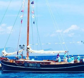 Αφιέρωμα στην Αφρόεσσα - Το εντυπωσιακό σκάφος του τέως βασιλιά Κωνσταντίνου: Το έκανε δώρο στην Άννα Μαρία για τα 60α γενέθλιά της (φωτό - βίντεο) 