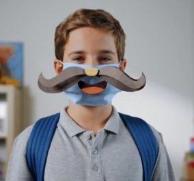 Πολύ χαριτωμένο το νέο βίντεο που ανέβασε ο Νίκος Χαρδαλιάς για να πείσει τα παιδιά να φορέσουν μάσκες (Φωτό & Βίντεο)