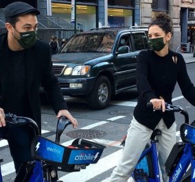 Katie Holmes: Ποδηλατοβόλτα με την 14χρονη Suri & τον νέο 34χρονο σεφ δεσμό της – Τρέμε Tom Cruise (Φωτό) 
