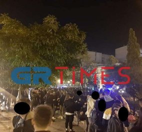 Φτου ξελευτερία! Το αδιαχώρητο χθες το βράδυ στο κέντρο της Θεσσαλονίκης λίγο πριν ξεκινήσουν τα μέτρα (Φωτό & Βίντεο) 