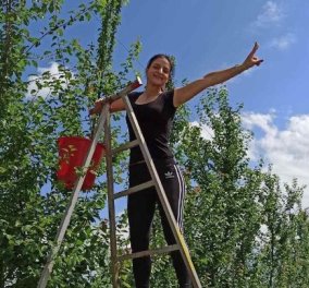 Top Woman η αγρότισσα Βέφα Πατράλη: Η 34χρονη πτυχιούχος Πληροφορικής διαφημίζει τη χαρά που παίρνει από τις δουλειές στα χωράφια (βίντεο)