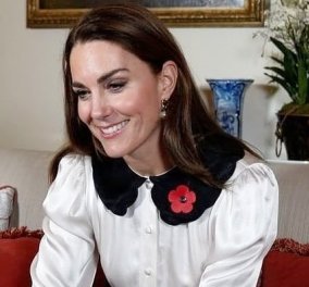Η Kate Middleton κάνει videocall & εμείς χαζεύουμε τη διακόσμηση του σαλονιού της - Χαριτωμένος στη φωτό του ο πρίγκιπας George