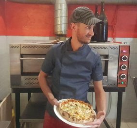 Ρεκόρ Γκίνες για την πίτσα των 1000 δολαρίων με τις 254 ποικιλίες τυριών - Την έφτιαξε ο Γάλλος σεφ Benoît Bruel (φώτο-βίντεο) 