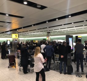 Αεροδρόμιο Heathrow: Η μεγάλη απόδραση, ο συνωστισμός & η εκκένωση του Λονδίνου λόγω Covid -19 (φωτό)