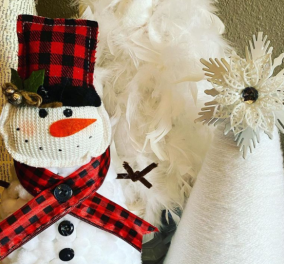 Αυτή είναι η νέα τάση στην Χριστουγεννιάτικη διακόσμηση - Δημιουργήστε χιονάνθρωπο με το δέντρο σας (φωτό)