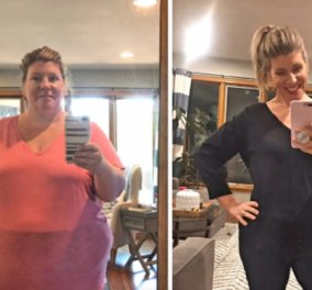 Η απίστευτη αλλαγή 39χρονης: Έχασε 93 κιλά! - Είχε πάρει βάρος μετά από 3 συνεχείς εγκυμοσύνες (βίντεο)