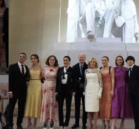 Ναόμι, Φίνεγκαν, Μέισι & Νάταλι : Τι φόρεσαν οι 4 εγγονές του νέου Προέδρου στην ορκωμοσία & το βράδυ στο πάρτι (φώτο)