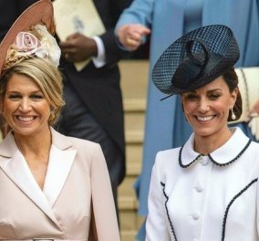 Βασίλισσες και πριγκίπισσες εύχονται στην Kate Middleton - Η βασίλισσα Maxima της Ολλανδίας, η Mathilde του Βελγίου και η Mary της Δανίας
