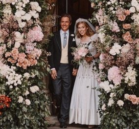 Πριγκίπισσα Βεατρίκη: Η φωτογραφία από τον ονειρεμένο γάμο της ήταν η πιο δημοφιλής του βασιλικού Instagram το 2020 (φωτό)