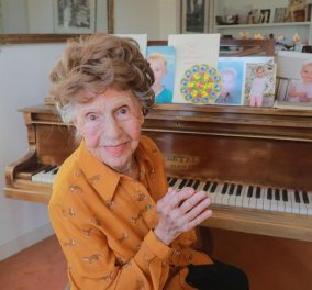 Topwoman η Colette Maze: 106 ετών η Γαλλίδα πιανίστρια θα κυκλοφορήσει το έκτο της άλμπουμ - Τροφή για την καρδιά (φώτο-βίντεο)