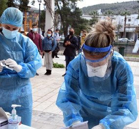 Κορωνοϊός - Ελλάδα: 662 νέα κρούσματα, 301 διασωληνωμένοι και 23 νεκροί