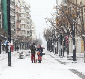 Η «Μήδεια» έντυσε στα λευκά την χώρα: Ξεκινάει η 2η φάση της κακοκαιρίας με χιόνια και στην Αττική - Δείτε live που χιονίζει τώρα (βίντεο)