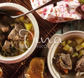 Η Ντίνα Νικολάου έχει το ιδανικό πιάτο για τις κρύες μέρες: Χειμωνιάτικη κρεατόσουπα - Θα μας κρατήσει ζεστούς και χορτάτους