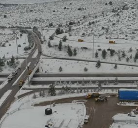 Βίντεο της ημέρας ο χιονιάς από ψηλά: Η «Μήδεια» στο Μαρτίνο της Φθιώτιδας - Εντυπωσιακό και πρωτόγνωρο