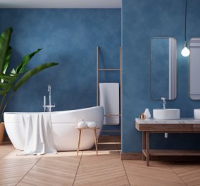 Ο Σπύρος Σούλης & οι υπέροχες ιδέες του: 10 Υπέροχες ιδέες για χρώμα στο μπάνιο: Να ποιες αποχρώσεις μπορείτε να βάλετε