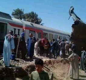 Αίγυπτος: Φονική σύγκρουση τρένων - Στους 32 οι νεκροί και 66 τραυματίες (βίντεο)