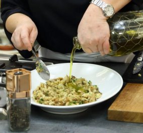 Η Αργυρώ Μπαρμπαρίγου μαγειρεύει για το τραπέζι της Τσικνοπέμπτης - Τρομερή μελιτζανοσαλάτα 