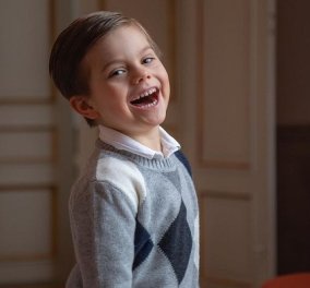 Ο Όσκαρ έγινε πέντε ετών! Η πριγκίπισσα Βικτώρια θα κάνει γενέθλια για τον μικρό γιό της στο παλάτι της Στοκχόλμης (φωτό)