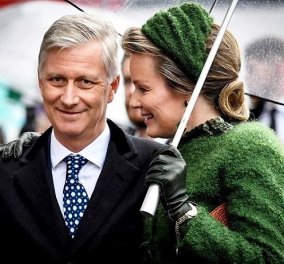 Μες τα πράσινα η βασίλισσα Ματθίλδη του Βελγίου - Το  χρώμα που της πηγαίνει περισσότερο, του δίνει και καταλαβαίνει… (φωτό)