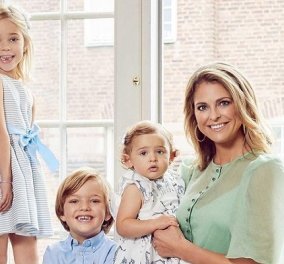 Η κόρη της πριγκίπισσας Madeleine έγινε 3 ετών! Κούκλες μαμά και κόρη με απίθανα μάτια (φωτό)