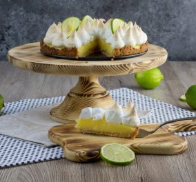 Αργυρώ Μπαρμπαρίγου: Φτιάξτε το απίθανο Τσιζκέικ λεμόνι (Key Lime Pie) που μας έδειξε -  Πανεύκολο γλυκό ψυγείου 