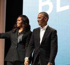 Η Μισέλ Ομπάμα γιορτάζει την Παγκόσμια μέρα Walking - Άψογη κορμοστασιά για την πρώην Πρώτη Κυρία των ΗΠΑ (φώτο)