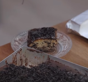 Αργυρώ Μπαρμπαρίγου: Πεντανίστιμο τρουφάτο μυρμηγκάτο με κρέμα σοκολάτας (βίντεο)