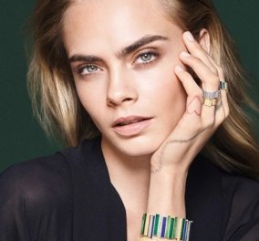 Η Cara Delevingne με τα υπέροχα κοσμήματα του Dior: Βραχιόλια & ρολόγια στη νέα συλλογή - επιτομή της κομψότητας (φωτό & βίντεο)