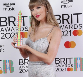 Taylor Swift, Dua Lipa, The Weeknd, Little Mix , οι νικητές των BRIT Awards 2021 - Όλα όσα έγιναν στην φαντασμαγορική βραδιά (φωτό - βίντεο)
