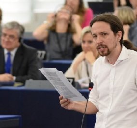 Με αλογοουρά ή χωρίς; - Ο Ιγκλέσιας των Podemos έγινε πιο συντηρητικός & έκοψε τα μαλλιά & το "σήμα κατατεθέν" του (φώτο- βίντεο)