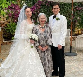 Η κληρονόμος του οίκου Fendi παντρεύτηκε τον νεαρό Aram Ahmed: Το νυφικό ήταν Valentino - με μωβ λουλούδια & Dj ο πολυτελής γάμος (φωτό)