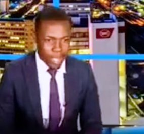 Παρουσιαστής ειδήσεων από τη Ζάμπια έγινε viral - Είπε στον αέρα ότι είναι απλήρωτος και τον "έκοψαν" live (βίντεο) 