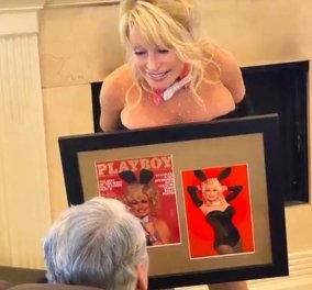 Η Dolly Parton στα 75 ντύνεται λαγουδάκι του Playboy για χάρη του άντρα της - όπως όταν πόζαρε στο εξώφυλλο του περιοδικού το 1978 (βίντεο)