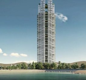 Marina Tower: Έτσι θα είναι ο πρώτος «πράσινος» ουρανοξύστης της Ελλάδας - ο πιο ψηλός στην Μεσόγειο! 45 όροφοι & 200 διαμερίσματα (φωτό & βίντεο)