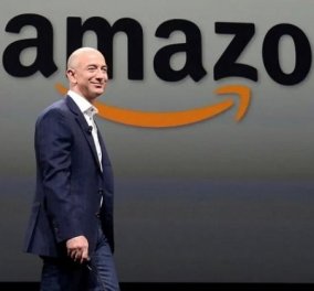 Έπεσε η μετοχή της Amazon κατά 7,6%, ο Τζεφ Μπέζος έχασε 13,9 δισ δολ - είναι μόνο… ο δεύτερος πλουσιότερος στον κόσμο μετά τον Μπερνάρ Αρνό
