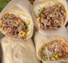 Γιάννης Λουκάκος: Μας ταξιδεύει με την Μεξικάνικη συνταγή του - Burrito με γύρο χοιρινό 