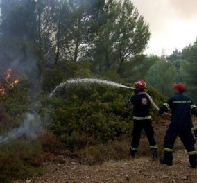 Μεγάλη πυρκαγιά στην Κερατέα - Εκκενώνονται Μαρκάτι, Συντερίνα &  Αγ. Κωνσταντίνος -  Αγνοείται ηλικιωμένη γυναίκα (φώτο - βίντεο)