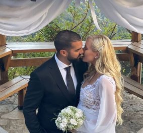 Τζούλια Νόβα - Μιχάλης Βιτζηλαίος: Το ερωτευμένο ζευγάρι παντρεύτηκε με πολιτικό γάμο - Λίγο πριν γίνουν γονείς (φωτό - βίντεο)