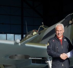 "Όνειρο που έγινε πραγματικότητα": Ενθουσιασμένος ο Βρετανός πιλότος που θα πετάξει με το ιστορικό Spitfire στην παρέλαση της Θεσσαλονίκης  