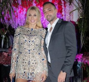 Κωνσταντίνα Σπυροπούλου: Στην Κύπρο με το αγόρι της - το couture μίνι φόρεμα με τα swarovski (φωτό & βίντεο)