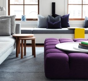  Σπύρος Σούλης: 7 τρόποι για να διακοσμήσετε το σπίτι σας με το υπέροχο μωβ - είναι το χρώμα της σεζόν (φωτό)